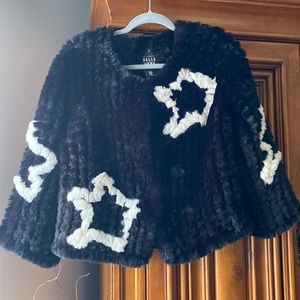 Belle Vere Fuzzy Star Coat